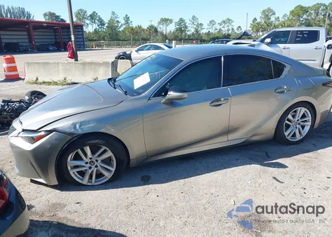 2021 Lexus Is 300 из США, поврежденный, VIN JTHAA1D20M5110590